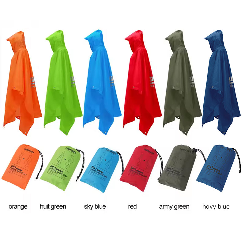 RainMaster 3-en-1 – Poncho Tout Usage
